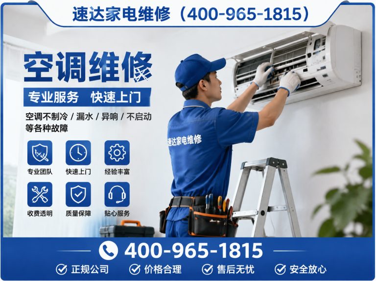来宾空调拆装展示图